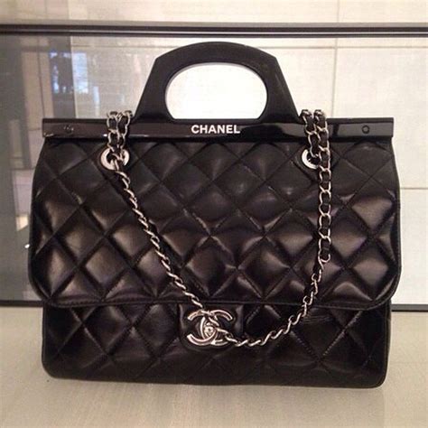 chanel cc delivery large shopping tote bag|chanel transparent tote bag.